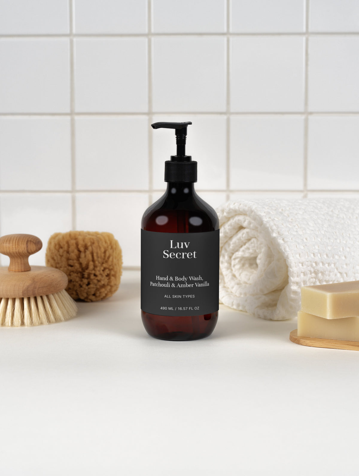 The Pour : Patchouli & Amber Vanilla Hand & Body Wash