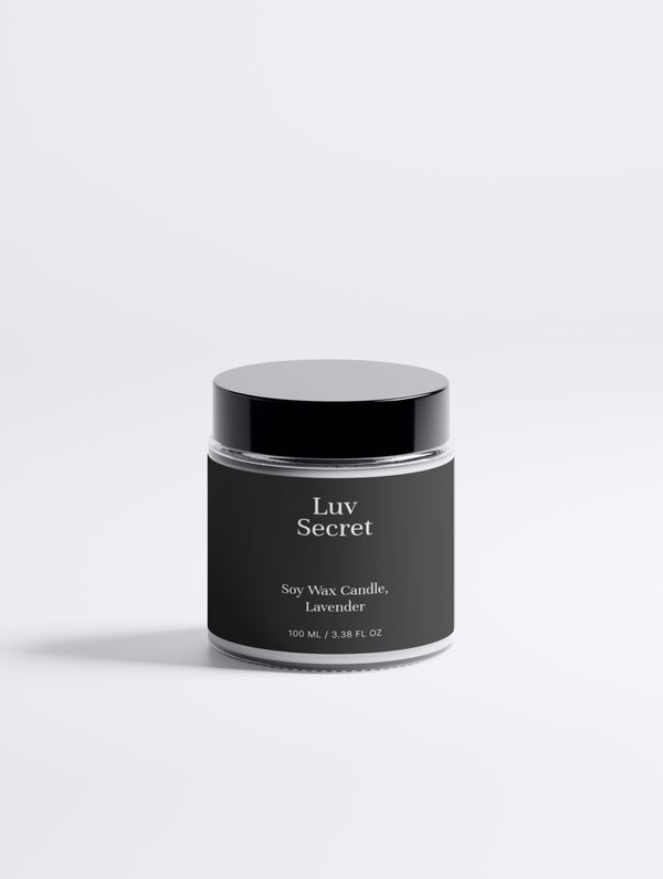 The Hush : Lavender Soy Candle