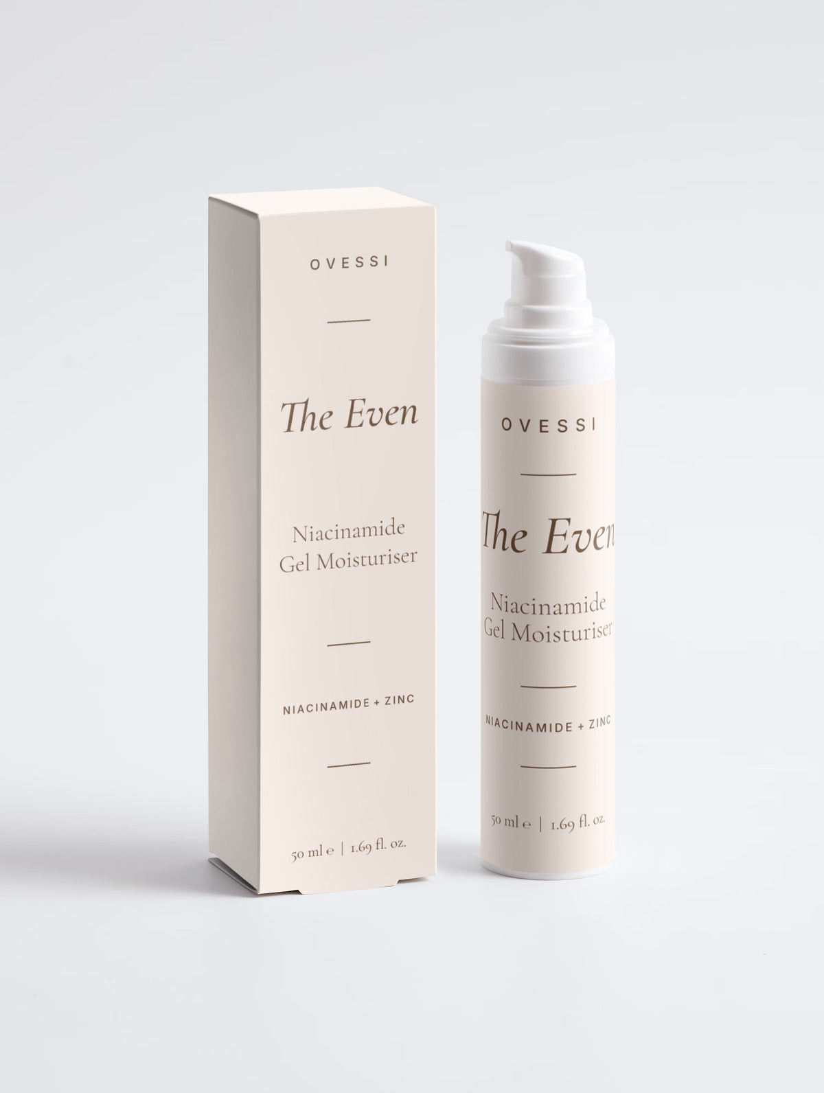 Step 6: The Even : Niacinamide Gel Moisturiser