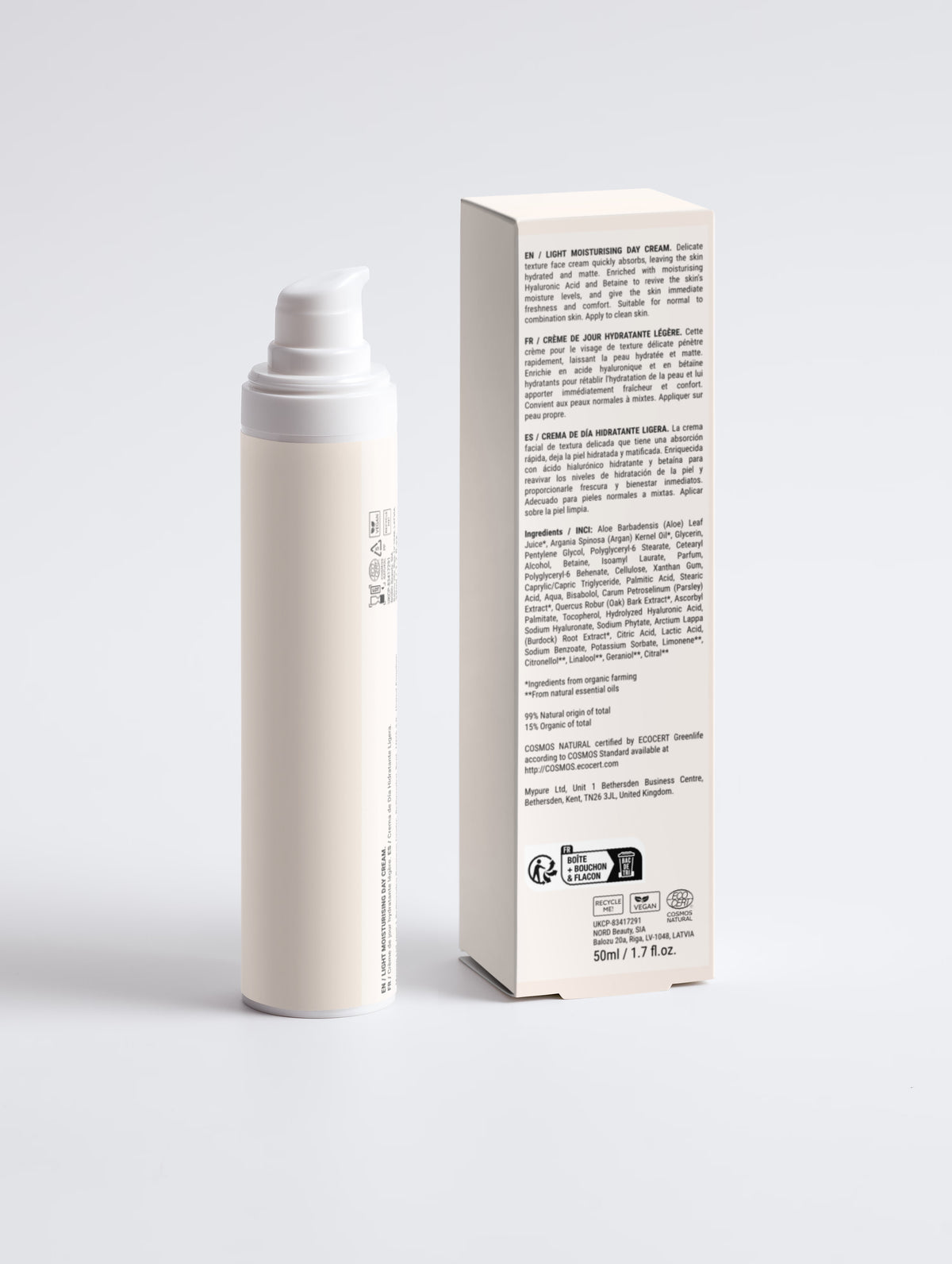 The Feather : Argan and Hyaluronic Light Day Cream, view 2