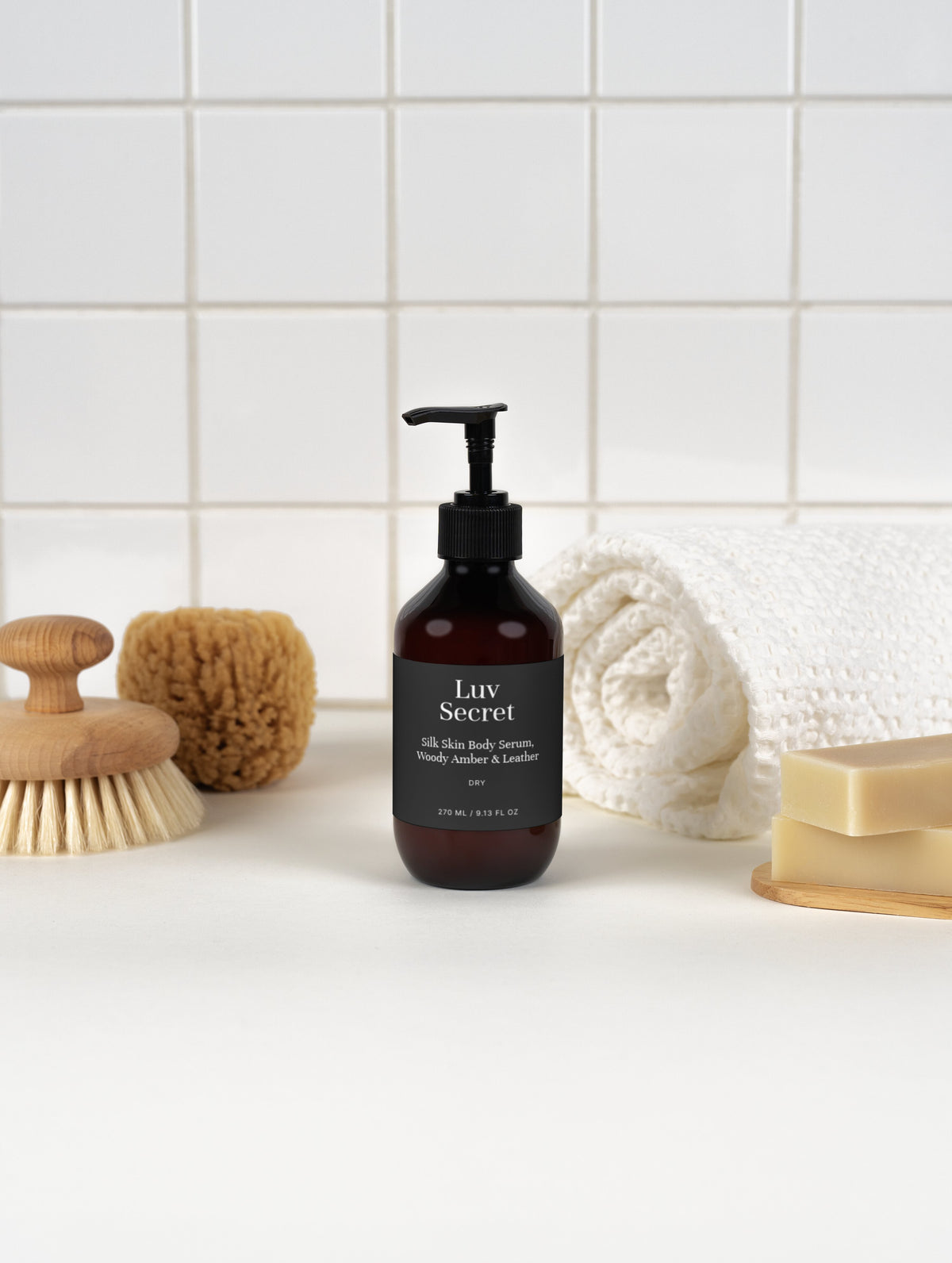 The Amber : Woody Leather Body Serum