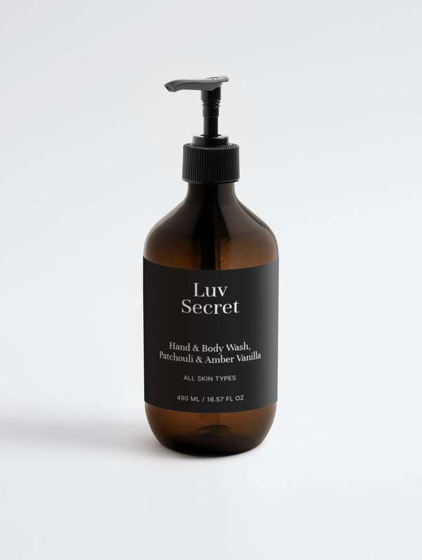 The Pour : Patchouli & Amber Vanilla Hand & Body Wash