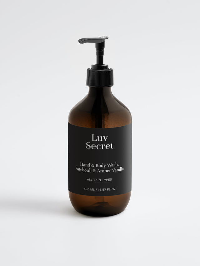 The Pour : Patchouli & Amber Vanilla Hand & Body Wash