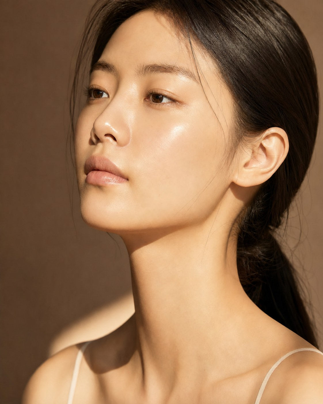 The Glow Ritual.Editorial close-up.