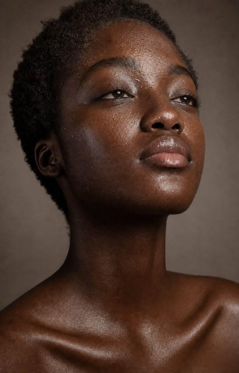 The Hydration Ritual.Editorial close-up.